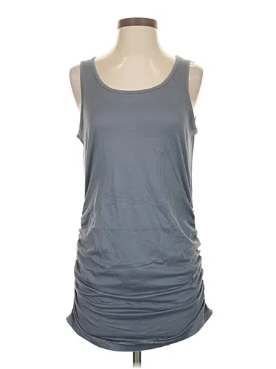 Unbranded Sleeveless T-shirt In Gray