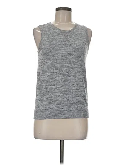 Pre-owned Unbranded Sleeveless T-shirt In Gray