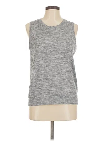 Pre-owned Unbranded Sleeveless T-shirt In Gray