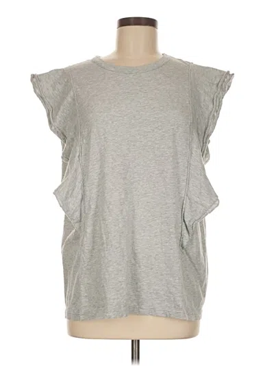 Pre-owned Unbranded Sleeveless T-shirt In Gray