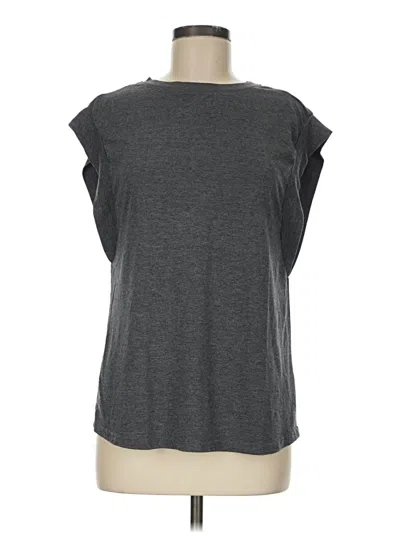 Pre-owned Unbranded Sleeveless T-shirt In Gray