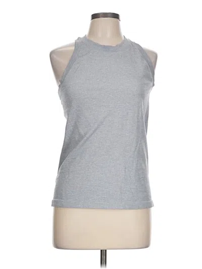 Pre-owned Unbranded Sleeveless T-shirt In Gray
