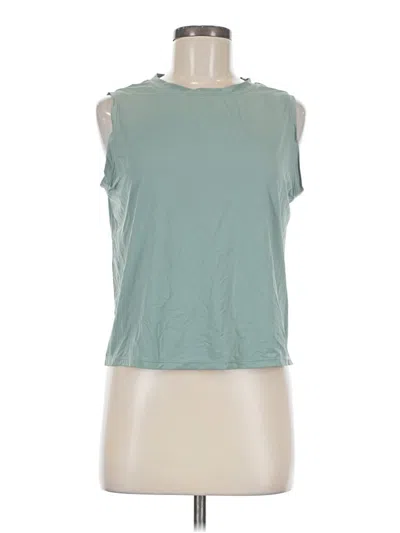 Pre-owned Unbranded Sleeveless T-shirt In Green
