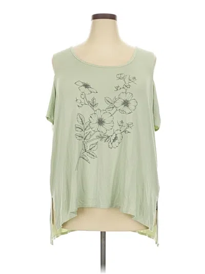 Pre-owned Unbranded Sleeveless T-shirt In Green