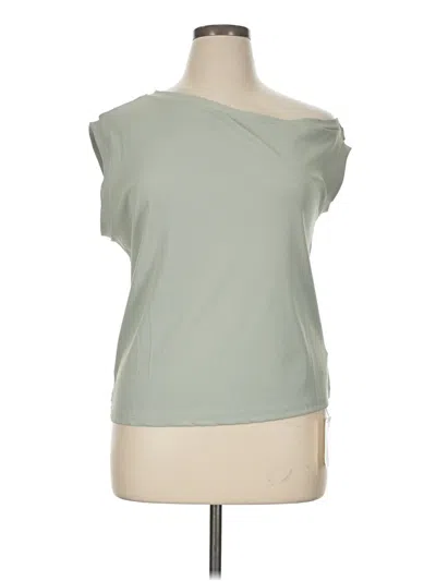 Pre-owned Unbranded Sleeveless T-shirt In Green