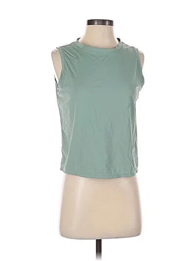 Pre-owned Unbranded Sleeveless T-shirt In Green