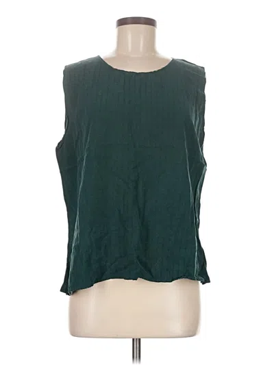 Pre-owned Unbranded Sleeveless T-shirt In Green