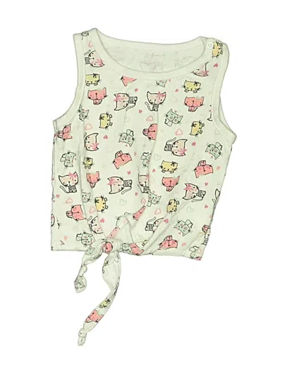 Pre-owned Unbranded Babies' Sleeveless T-shirt In Green