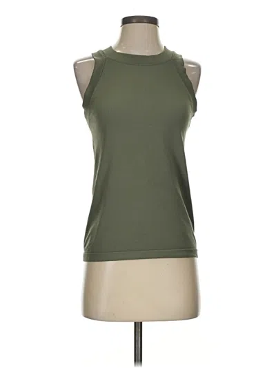 Pre-owned Unbranded Sleeveless T-shirt In Green