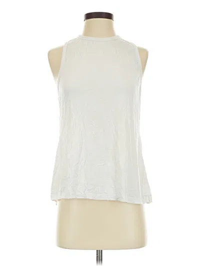 Pre-owned Unbranded Sleeveless T-shirt In Ivory