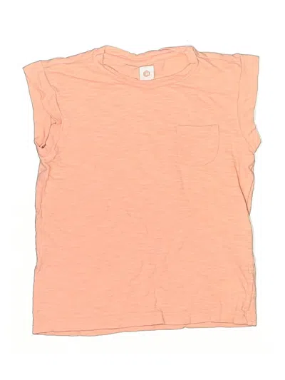 Pre-owned Unbranded Kids' Sleeveless T-shirt In Orange