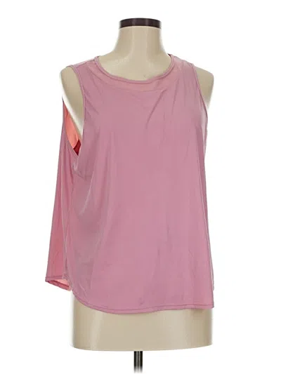 Pre-owned Unbranded Sleeveless T-shirt In Pink
