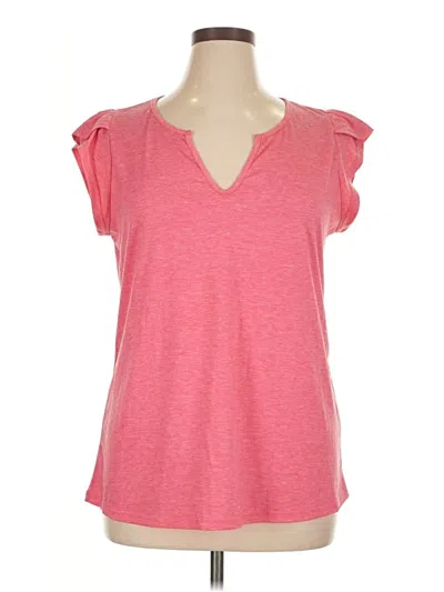 Pre-owned Unbranded Sleeveless T-shirt In Pink