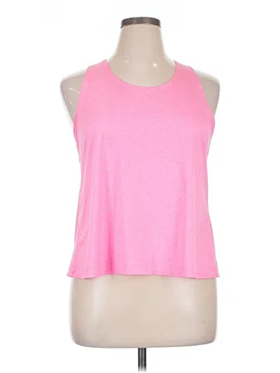 Pre-owned Unbranded Sleeveless T-shirt In Pink