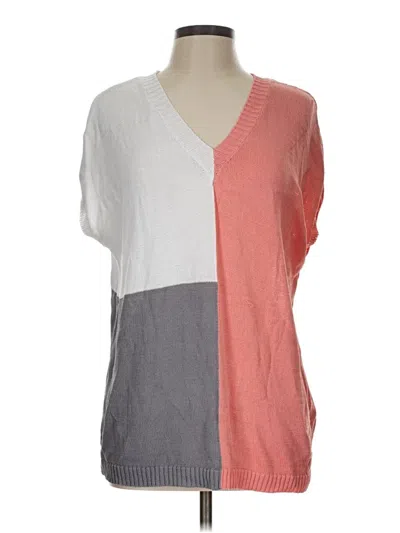 Pre-owned Unbranded Sleeveless T-shirt In Pink