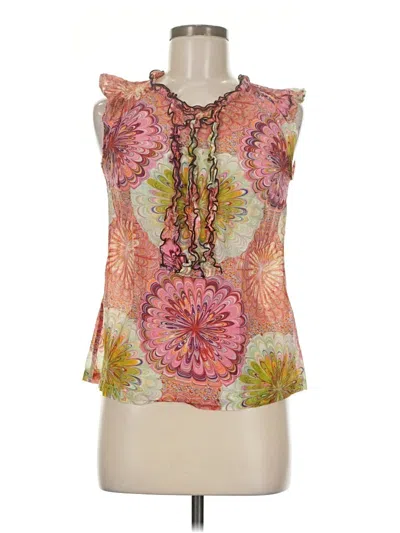 Pre-owned Unbranded Sleeveless T-shirt In Pink