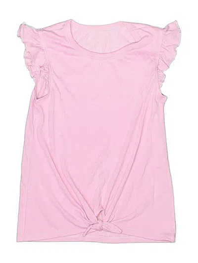 Pre-owned Unbranded Kids' Sleeveless T-shirt In Pink