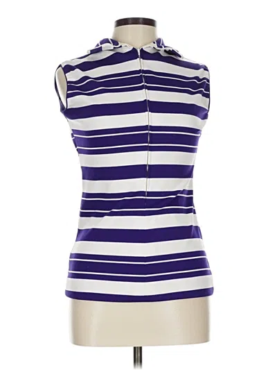 Pre-owned Unbranded Sleeveless T-shirt In Purple