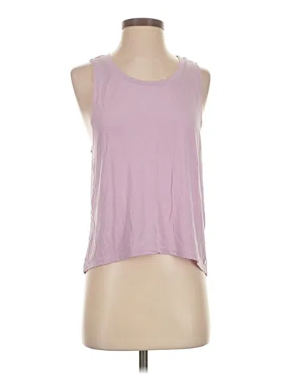 Pre-owned Unbranded Sleeveless T-shirt In Purple