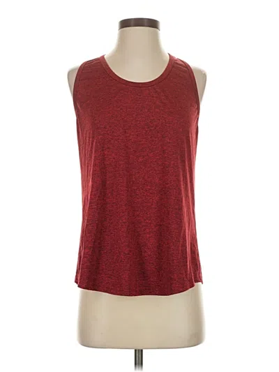 Pre-owned Unbranded Sleeveless T-shirt In Red