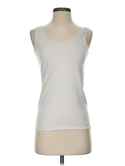 Pre-owned Unbranded Sleeveless T-shirt In Silver
