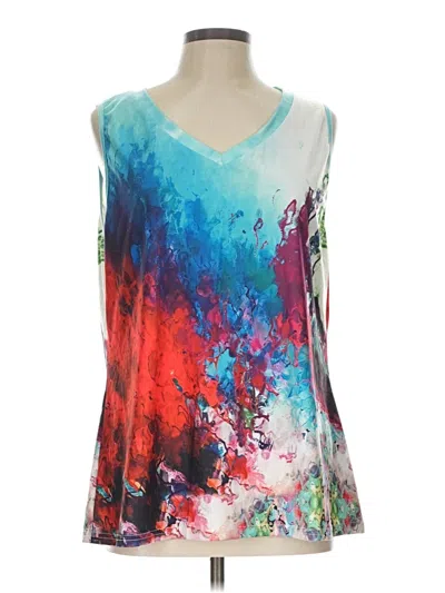 Unbranded Sleeveless T-shirt In Multi