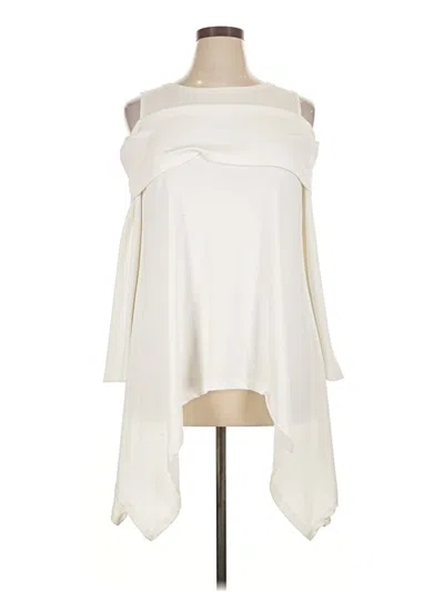 Pre-owned Unbranded Sleeveless T-shirt In White