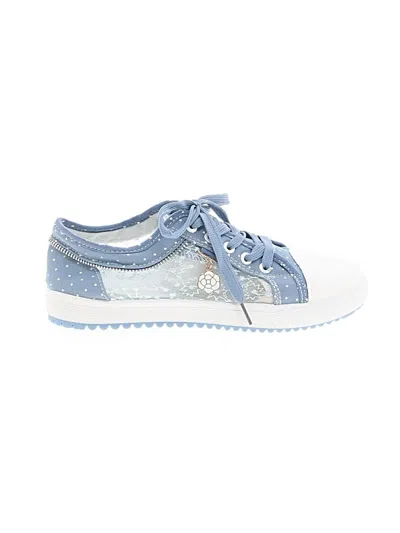 Pre-owned Unbranded Sneakers In Blue