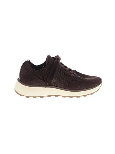 Pre-owned Unbranded Sneakers In Burgundy