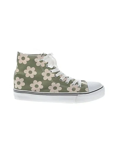 Pre-owned Unbranded Sneakers In Green