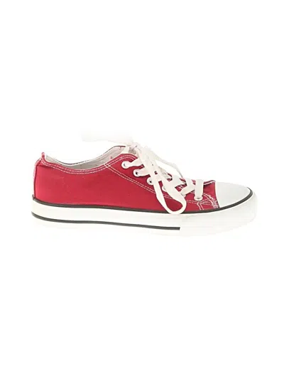 Pre-owned Unbranded Sneakers In Red
