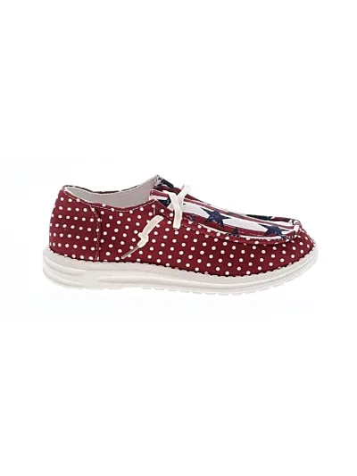 Pre-owned Unbranded Sneakers In Red