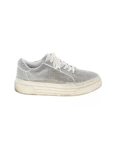 Pre-owned Unbranded Sneakers In Silver