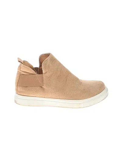 Pre-owned Unbranded Sneakers In Tan
