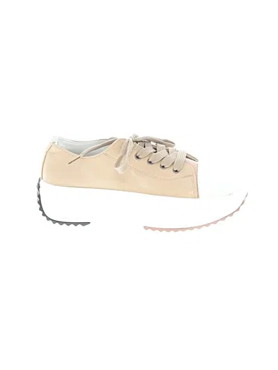 Pre-owned Unbranded Sneakers In Tan