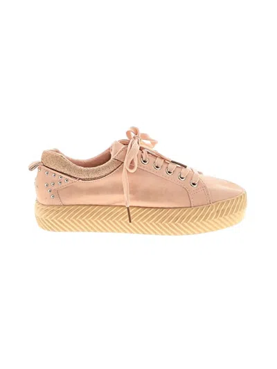 Pre-owned Unbranded Sneakers In Tan
