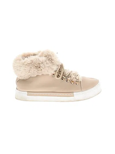 Pre-owned Unbranded Sneakers In Tan