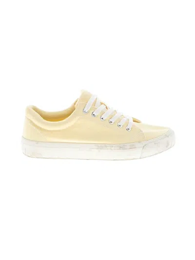Pre-owned Unbranded Sneakers In Yellow