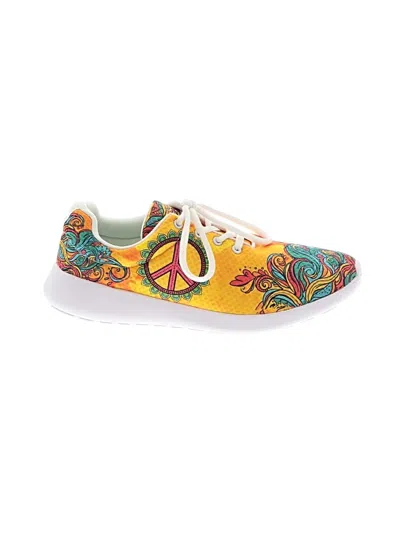 Pre-owned Unbranded Sneakers In Yellow