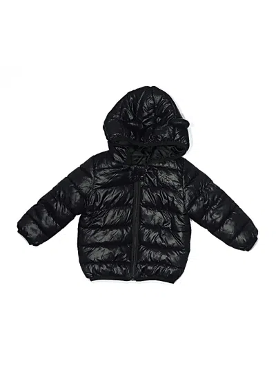 Pre-owned Unbranded Kids' Snow Jacket In Black