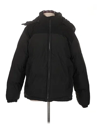 Pre-owned Unbranded Snow Jacket In Black