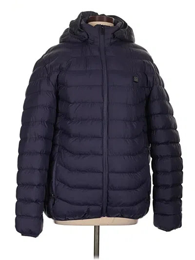 Pre-owned Unbranded Snow Jacket In Blue