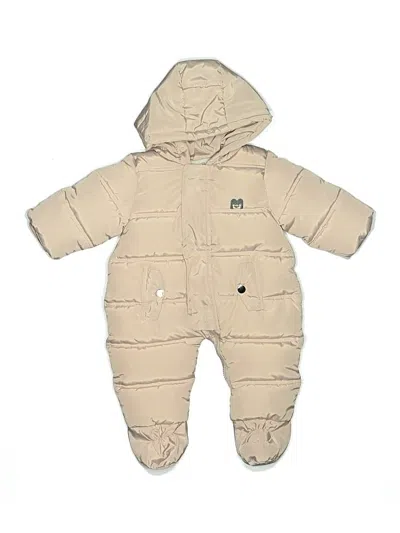 Pre-owned Unbranded Kids' Snow Jacket In Brown