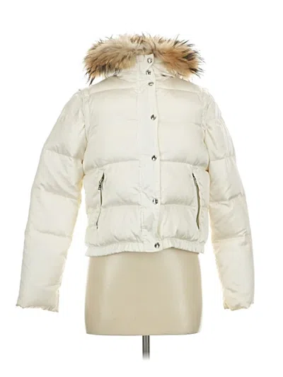 Pre-owned Unbranded Snow Jacket In Ivory
