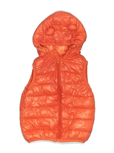 Pre-owned Unbranded Kids' Snow Jacket In Orange