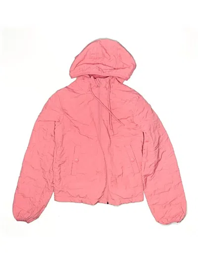 Pre-owned Unbranded Kids' Snow Jacket In Pink