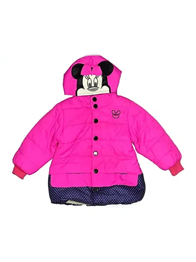 Pre-owned Unbranded Kids' Snow Jacket In Pink