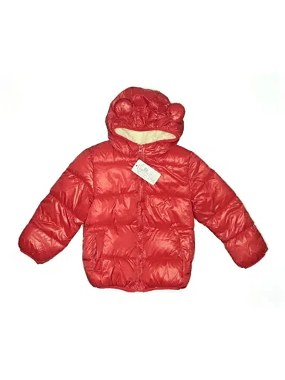 Pre-owned Unbranded Kids' Snow Jacket In Red