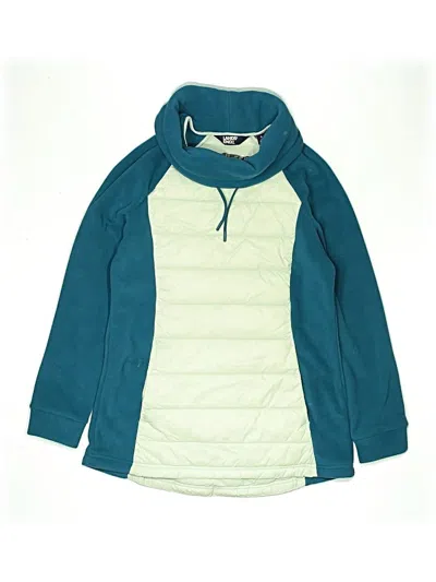 Pre-owned Unbranded Kids' Snow Jacket In Teal