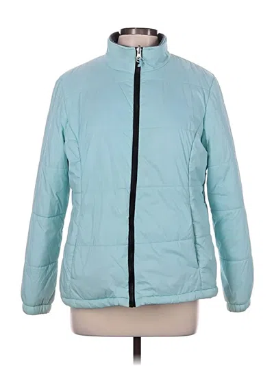 Pre-owned Unbranded Snow Jacket In Teal